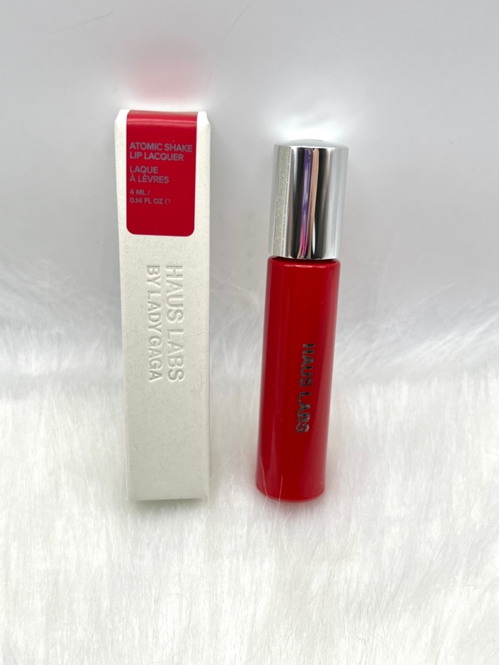 Haus Labs by Lady Gaga Atomic Shake Lip Lacquer - Ruby Shine Discontinued
